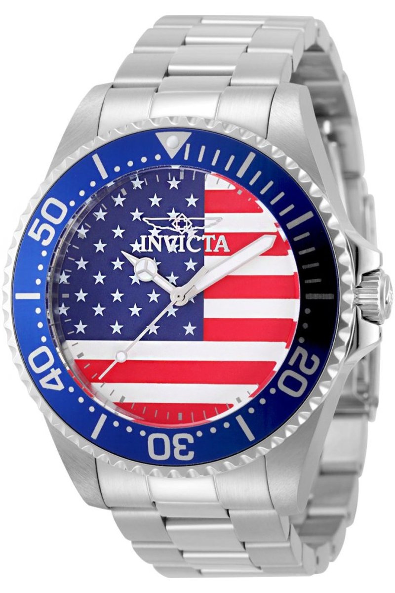 Invicta Pro Diver 50415 Heren Quartz Horloge - 45 mm