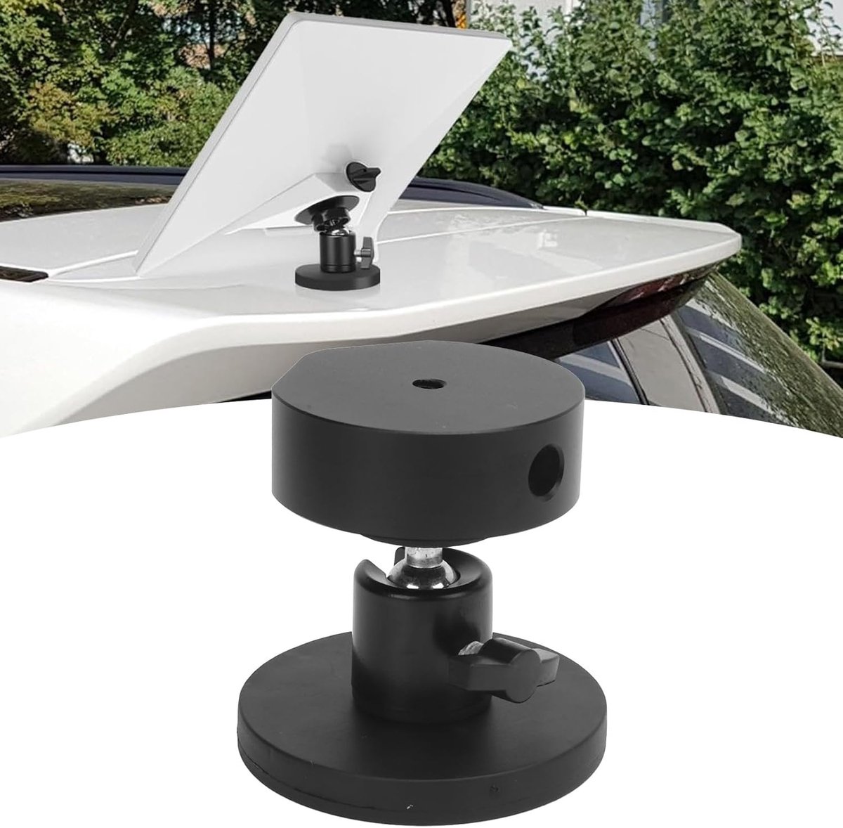 magnetische mount, verstelbare hoek auto dak mount, Mini schotel mount basis, internet satelliet montagekit voor, busje, boot, vrachtwagen