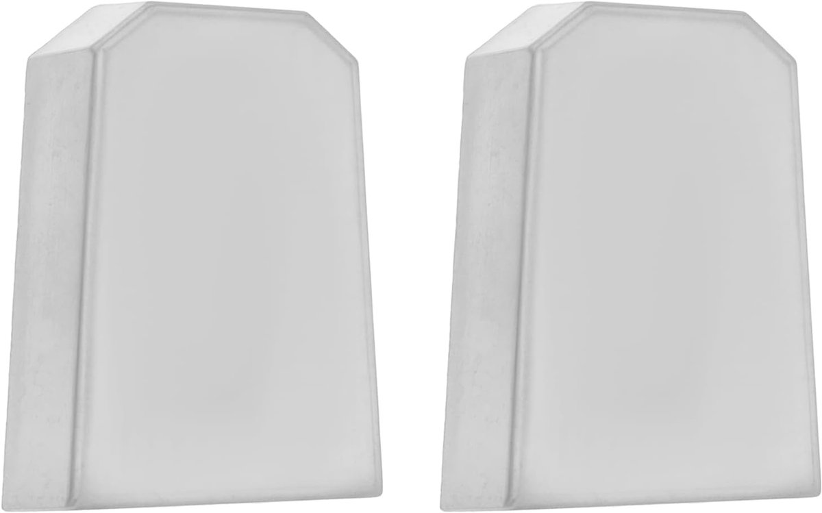 2 stuks auto 28 x 25 x 4 mm achteruitkijkspiegelhouder montagebasis 28 x 25 x 4 mm voor maat 1 houder