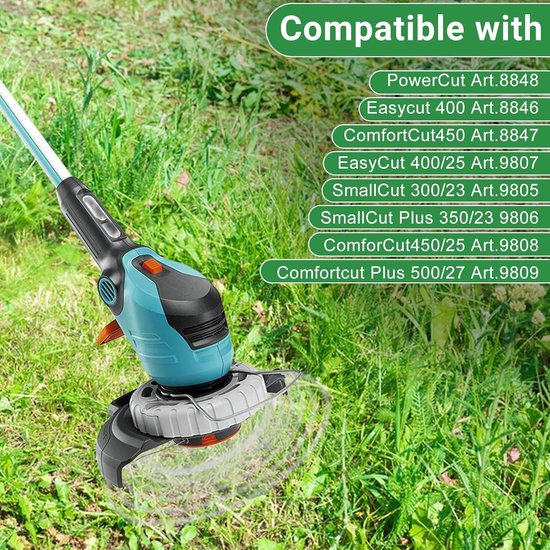 5307-20 & 5344 Afdekking voor Gardena Easycut 400 Art.8846 Easycut 400/25 Art.9807 ComfortCut450 Art.8847 ComforCut450/25 Art.9808 SmallCut 300/23 Art. t.9805 (5 spoelen + 1) — afbeelding 4