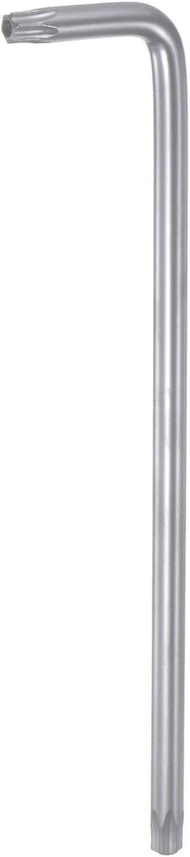 T40 Torx-stersleutel, schroefsleutel, L-vorm, 18 cm, lange mouwen, hoog koolstofstaal, handgereedschap voor auto/dagelijkse reparaties