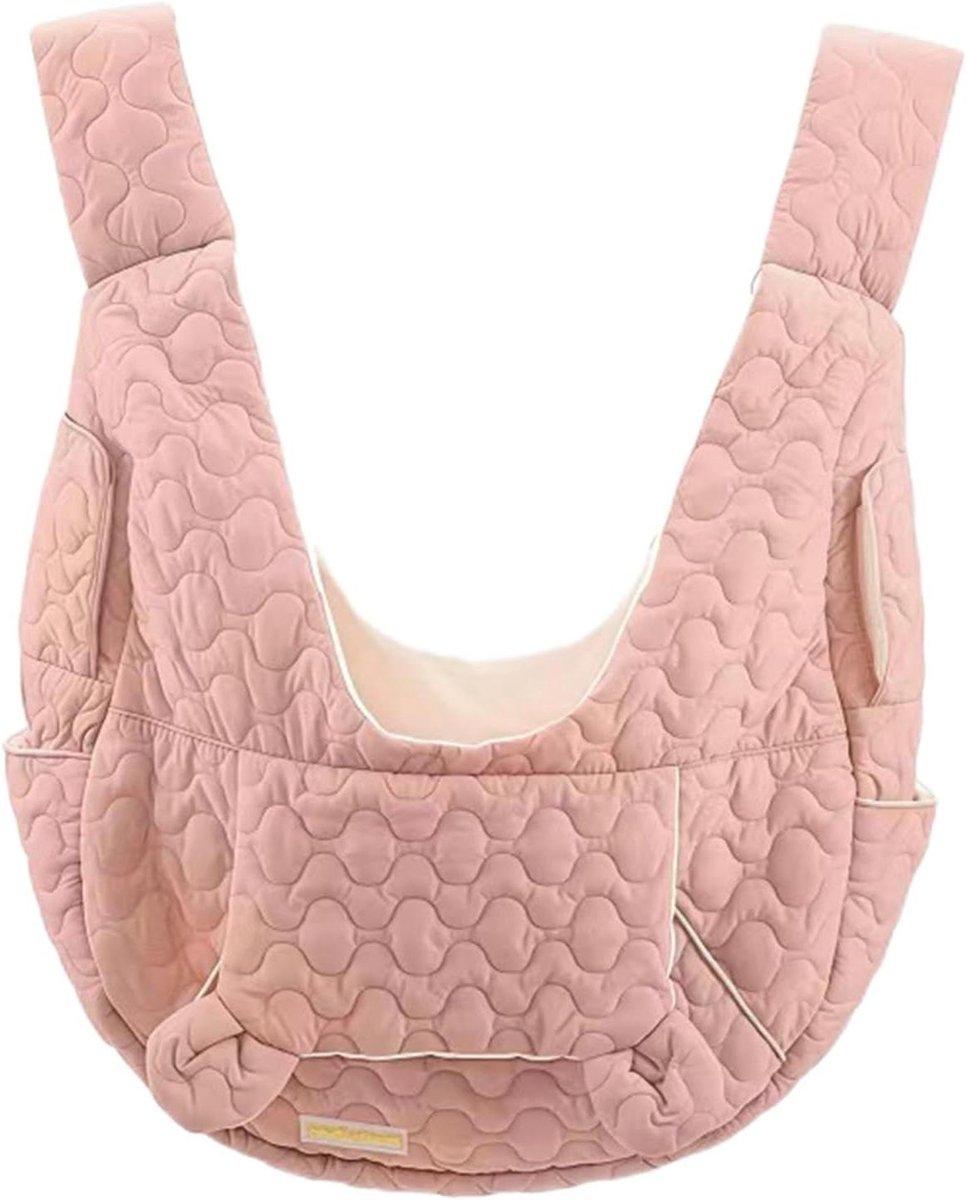 Hondenrugzak - Draagbare Dieren Tassen - Reizen met Huisdier - Ademend en Comfortabel - 350g - Roze