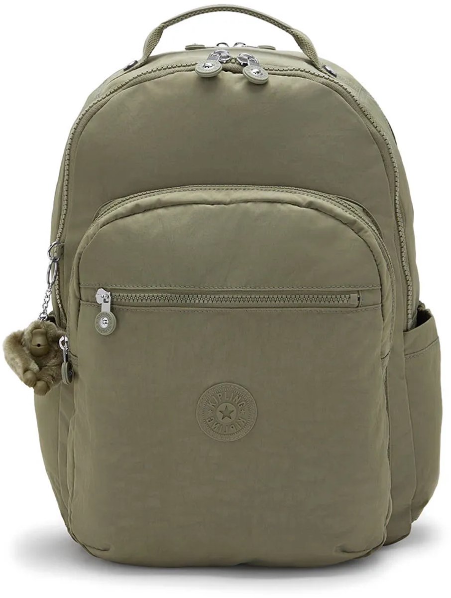 Kipling Seoul Lap 27l Damesrugzak Groen