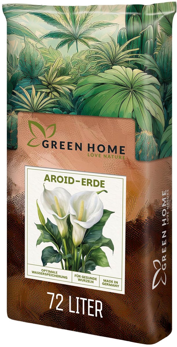 Green Home Aroid Soil potgrond voor kamerplanten - 72 liter - met perliet - voor Monstera en Philodendron