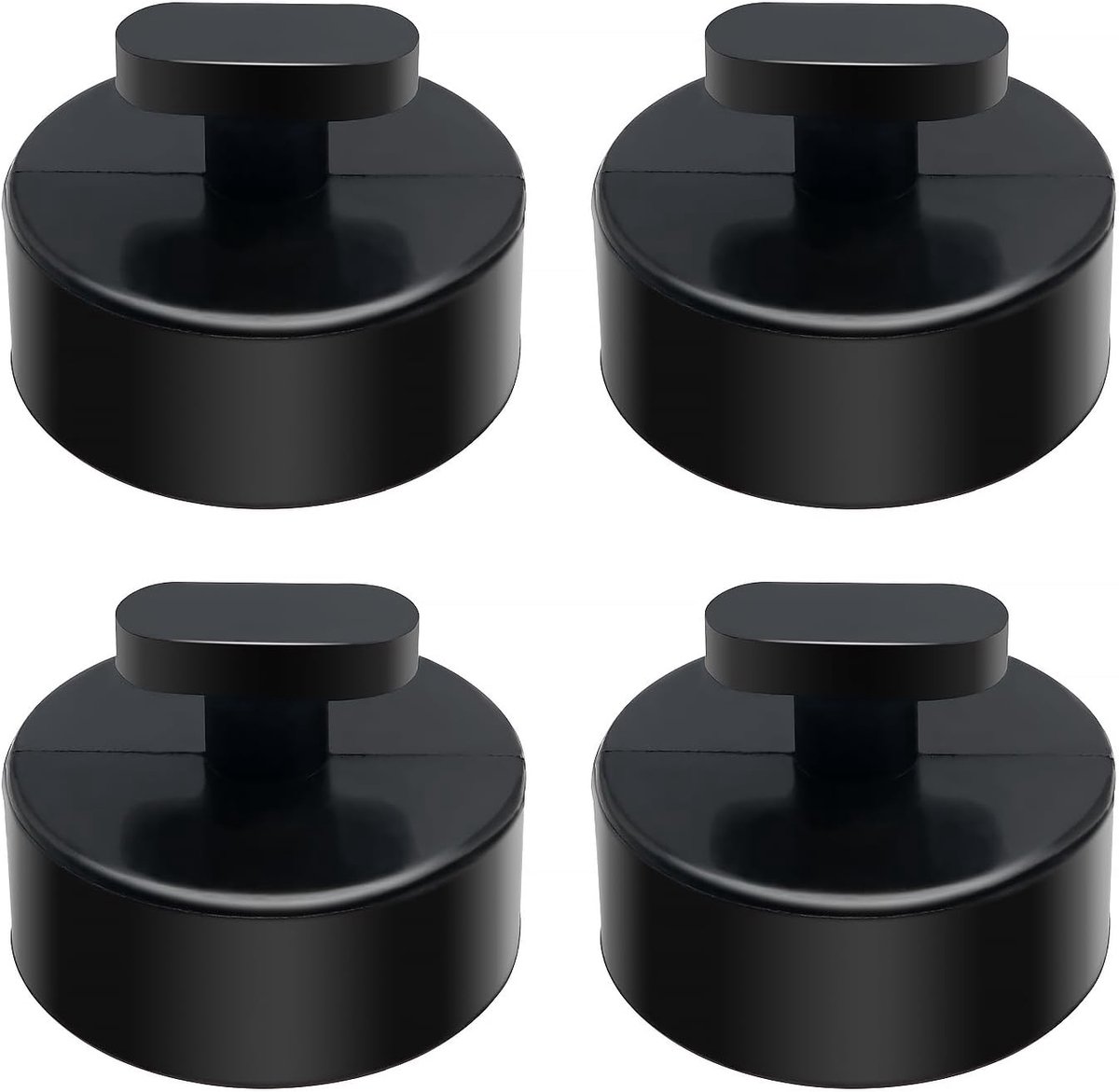 4 Stuks Car Jacking Rubber Pad, Rubber Jacking Lift Pad, Jacking