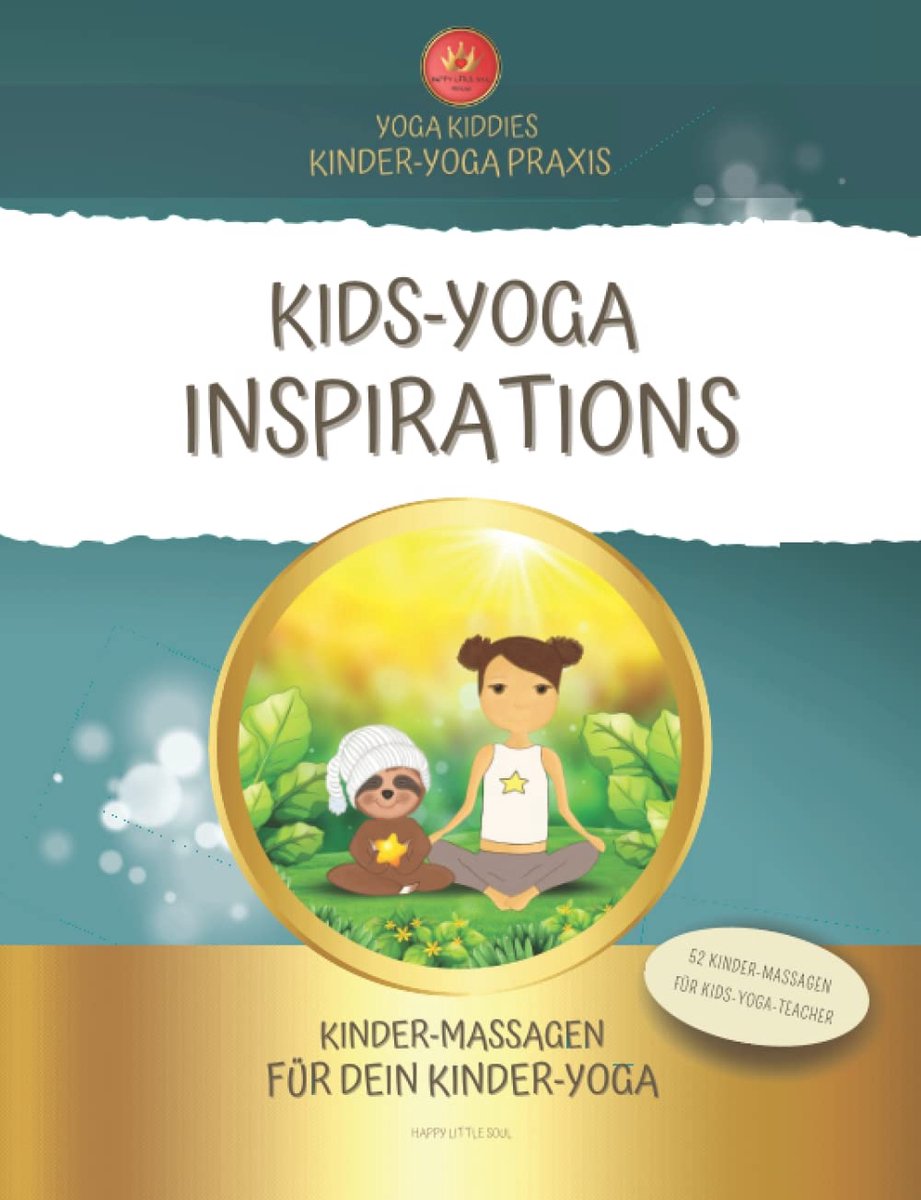 KINDER-YOGA INSPIRATIES - 52 Kinder-Massage-Anleitungen - Creëer bijzondere yoga-lessen - Voor ontspanning en plezier - ShopVlot