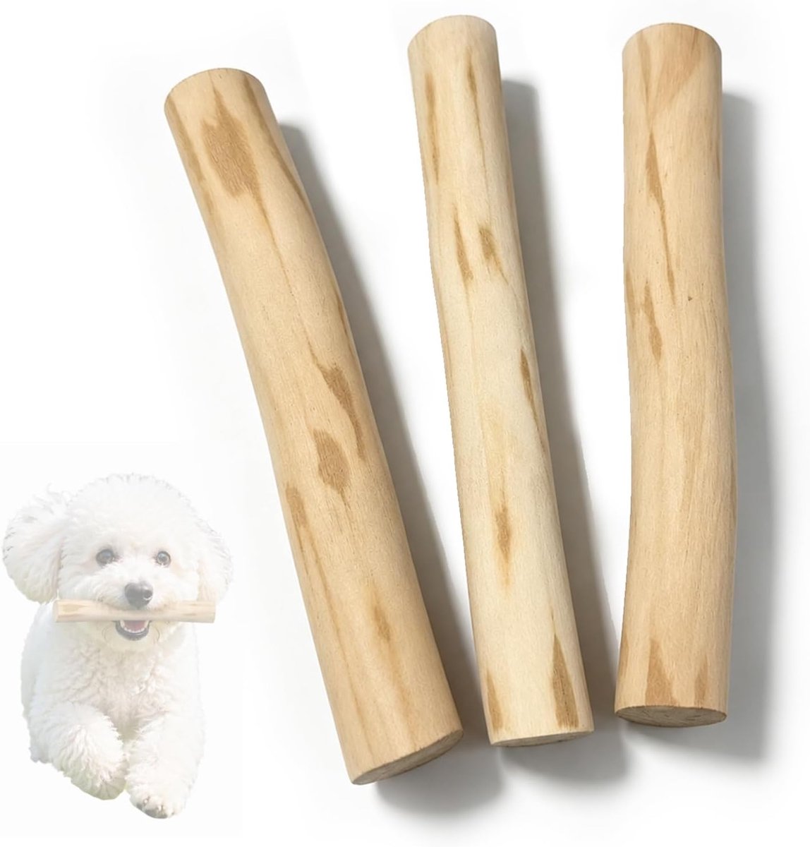 koffiehout voor honden draagt bij aan een goede tandhygiëne. De kauwwerking helpt om de tanden op natuurlijke wijze te reinigen.