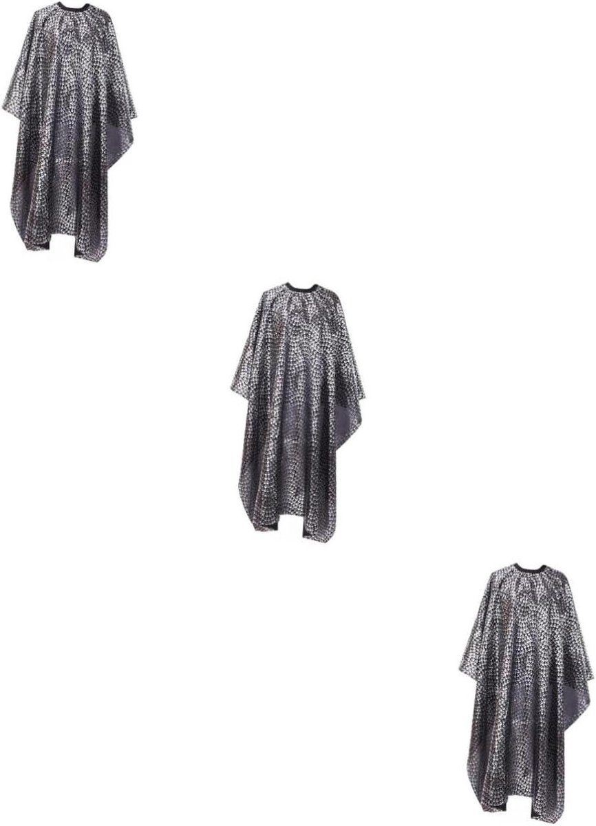 Kappers Cape - Kapsel Cape - Haar Knippen - Comfortabel Materiaal - 160 x 145 cm - Zwart
