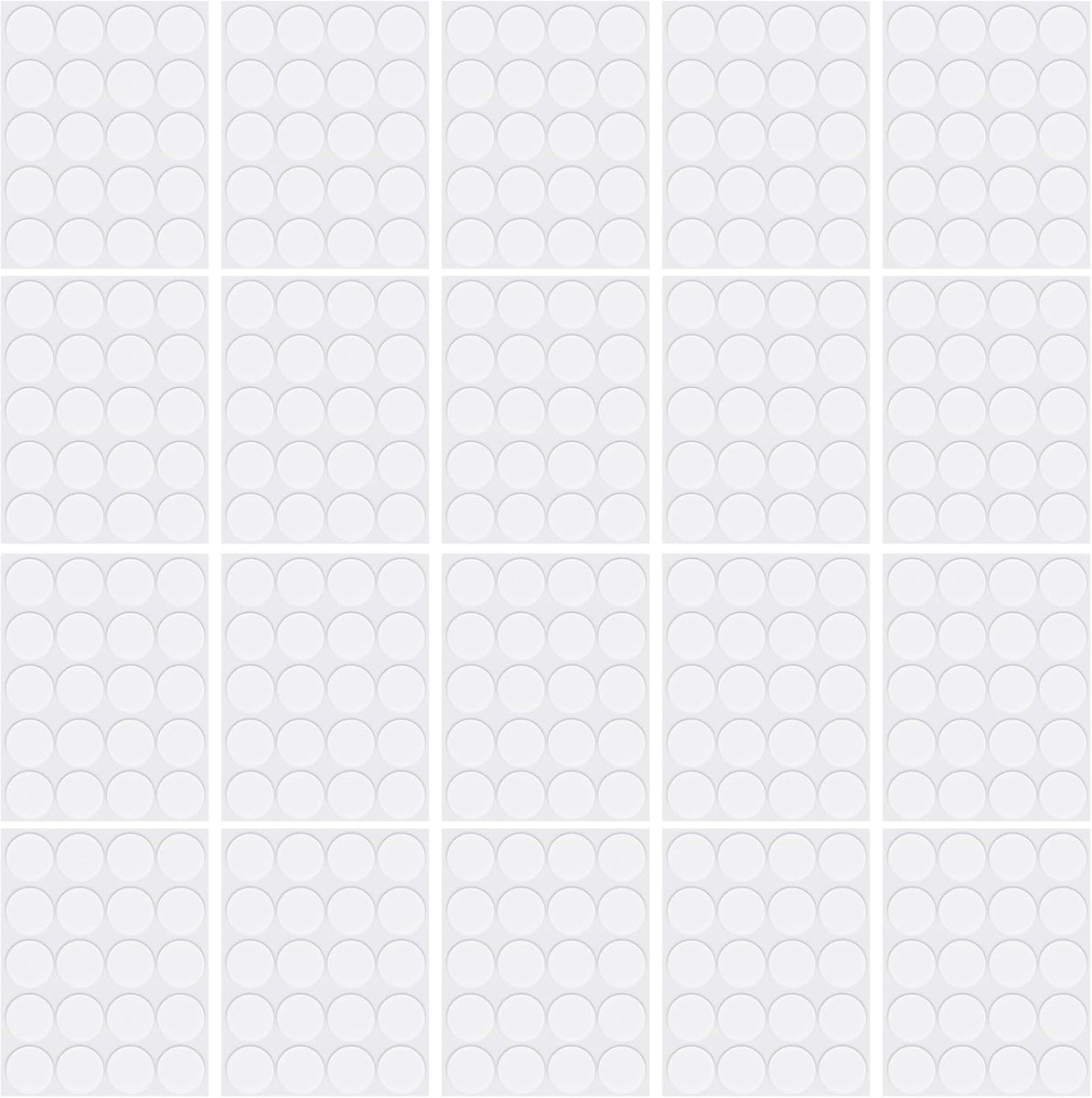 400 Stuks Kaarsenlont Stickers voor het Maken van Kaarsen, 20mm