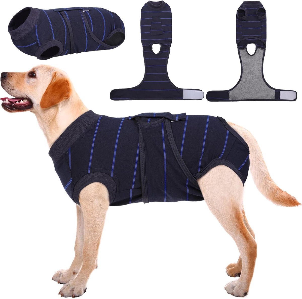 Herstelpak voor honden voor na operatie, vrouw, herstelshirt voor