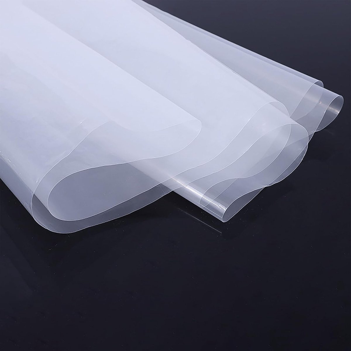 2 x 4 m, dikke folie, scheurvast, transparant, polyethyleenfolie