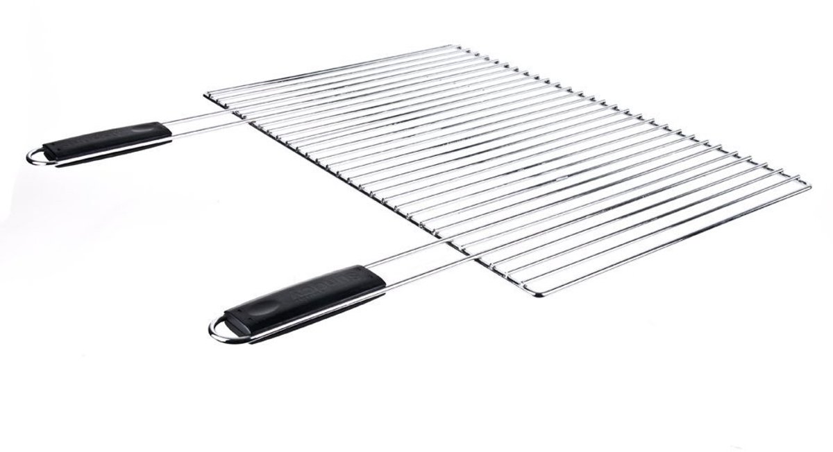 Omgoods - Chromen Grillrooster - 67 x 40 cm