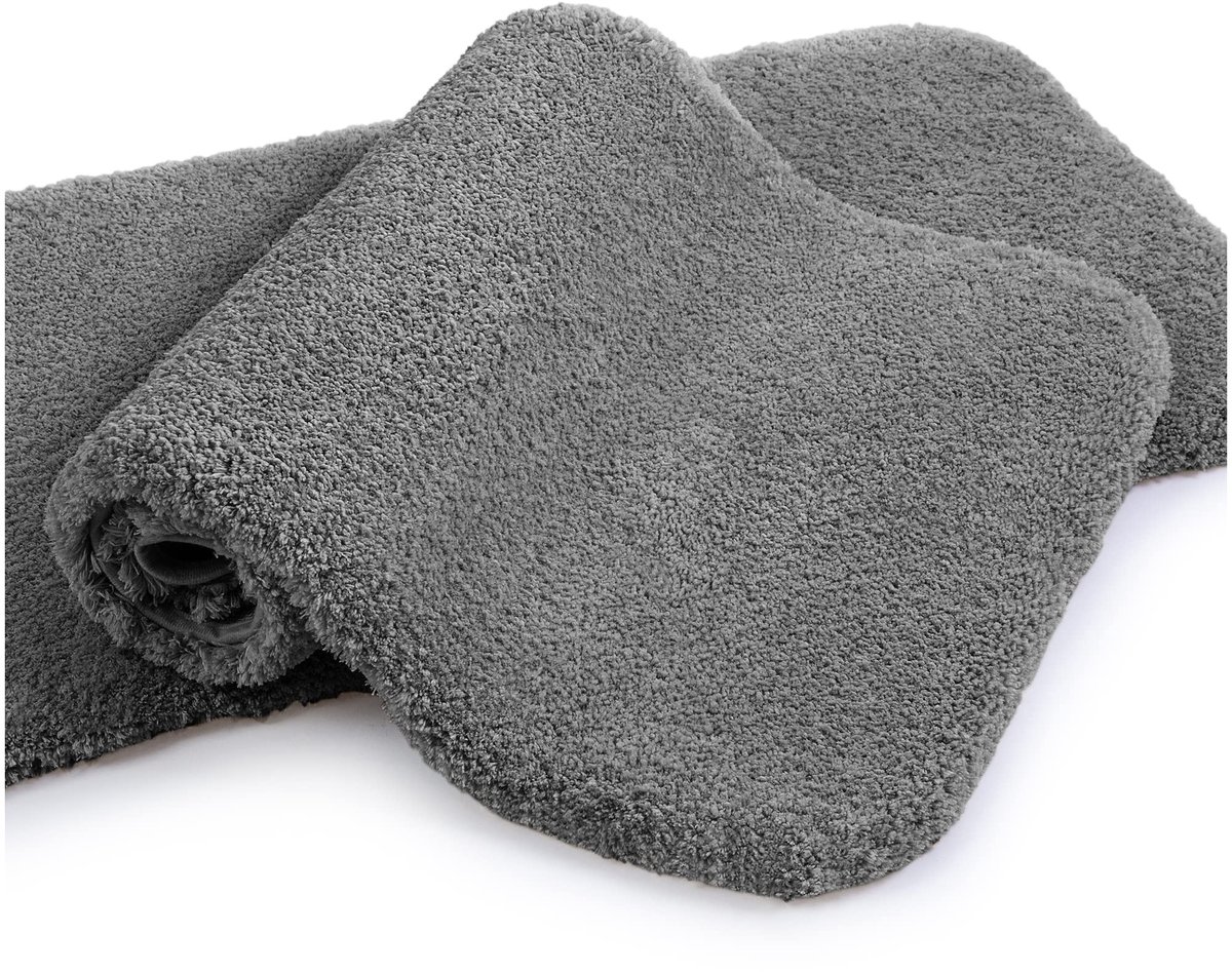 Omgoods - Set van 2 Badmatten - Extra Dikke en Super Zachte Antislip Tapijt