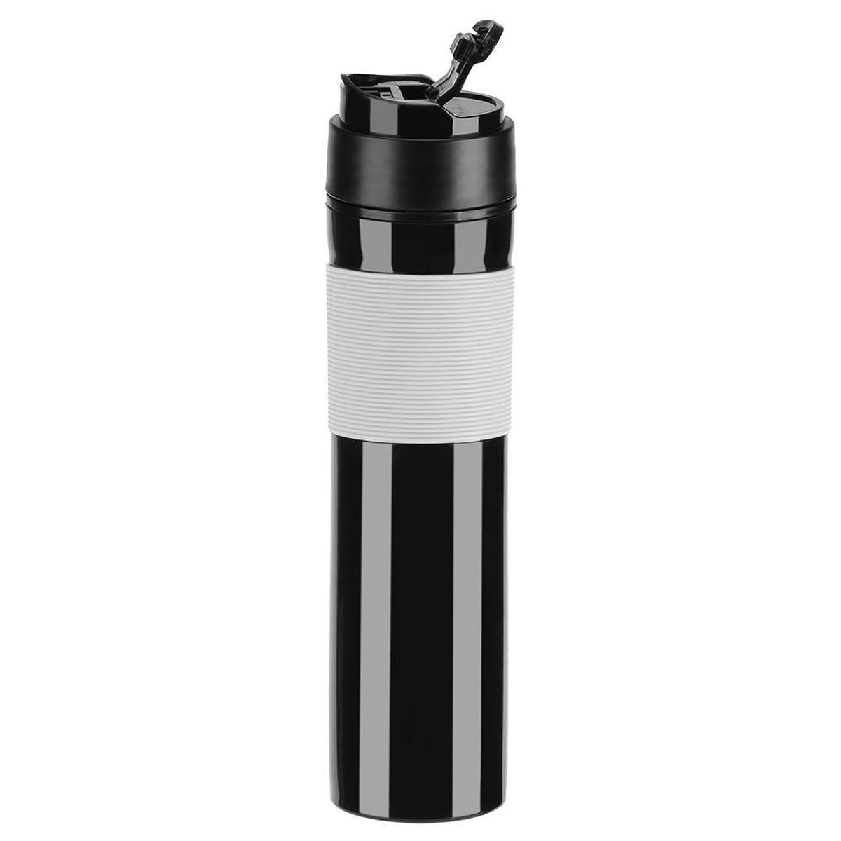 Omgoods - Mini Espresso Machine - Handmatige Koffiemaker - Compact en Lichtgewicht - Zwart - Perfect voor Thuis en Reizen - Espresso Maker