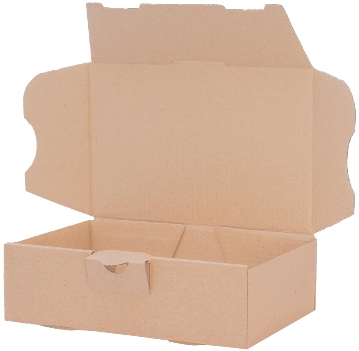 Omgoods - 25 Bruine Maxi Briefdozen 160x110x50mm - Verzenddozen voor Documenten en Kleine Artikelen
