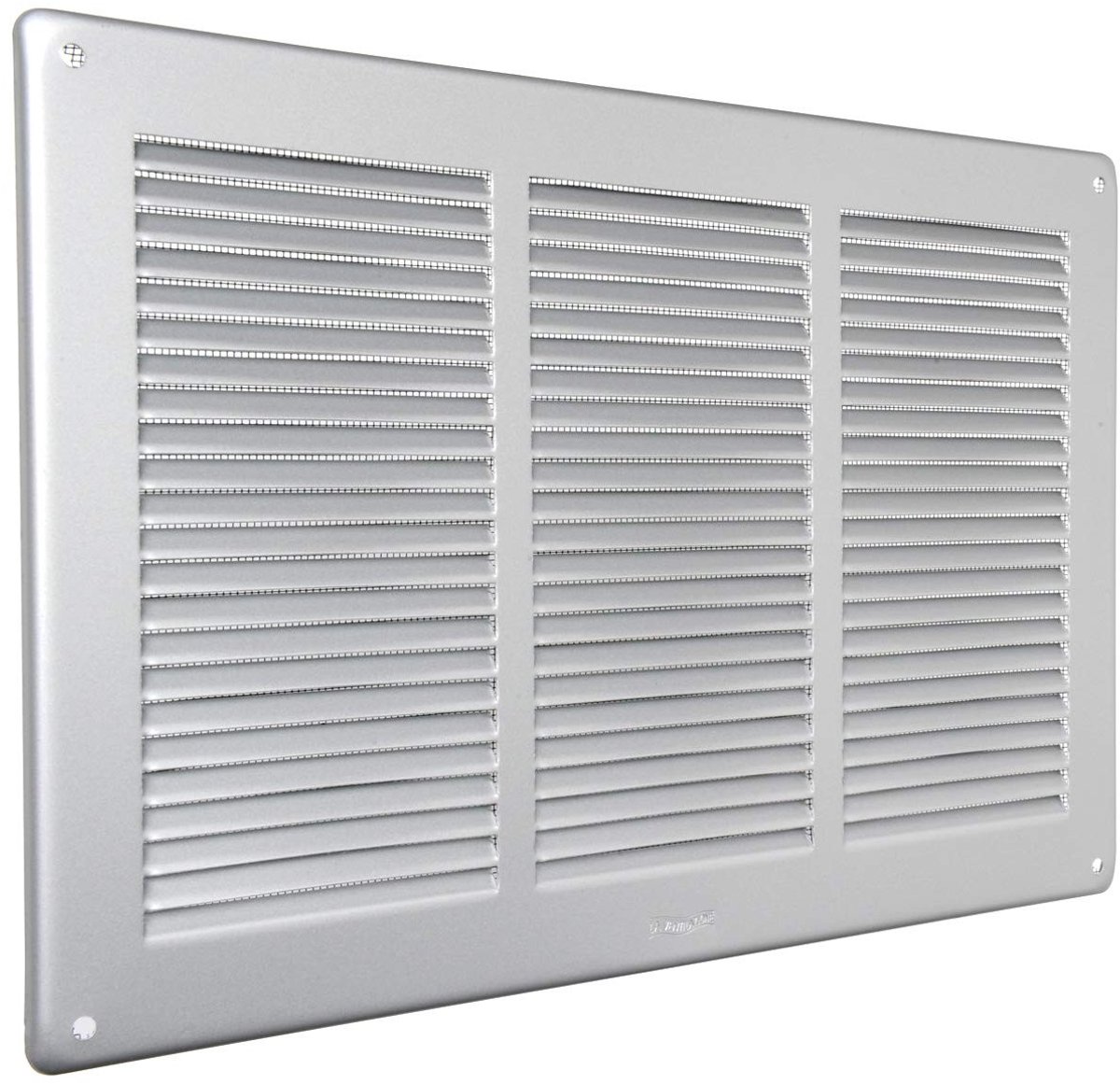 Omgoods - Ventilatie Rooster GAL3424R - Aluminium met Insectennet - 340 x 240 mm