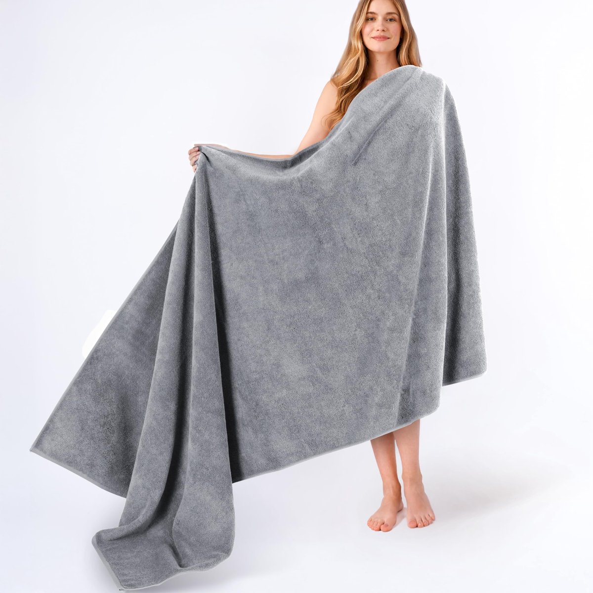 Omgoods - Luxe Turkse Katoenen Badhanddoek 40 x 80 cm, Absorberend en Sneldrogend