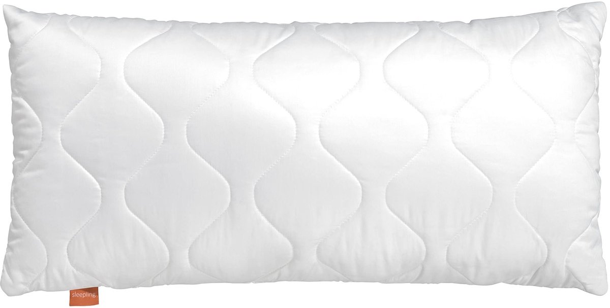 Omgoods- Kussen 40 x 90 cm - Microvezel - Ritssluiting - Allergievriendelijk - Wasbaar tot 60 graden - Hoogwaardige vulling - Slaapkussen