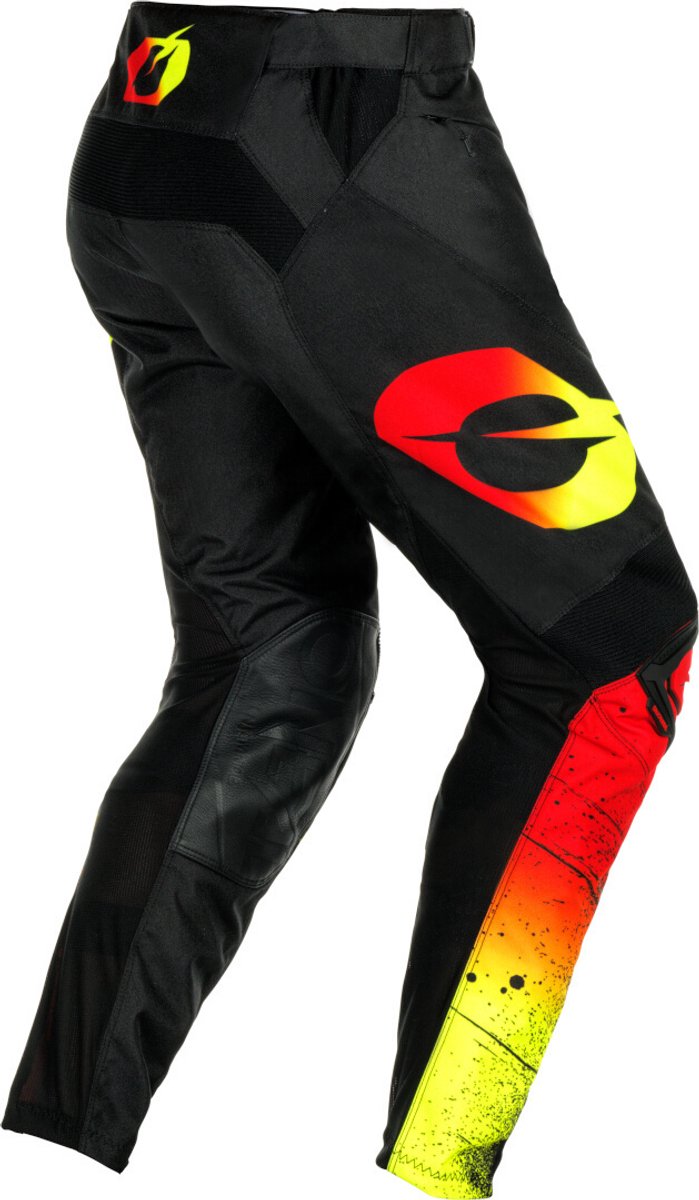 O'NEAL Mayhem Scarz Zwart Geel Rood Motorcross Broek - Broek