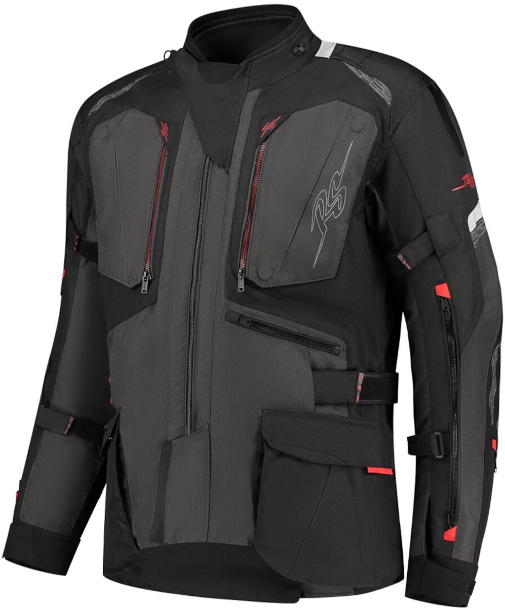 Rusty Stitches Cliff Waterdichte motorfiets textieljas -