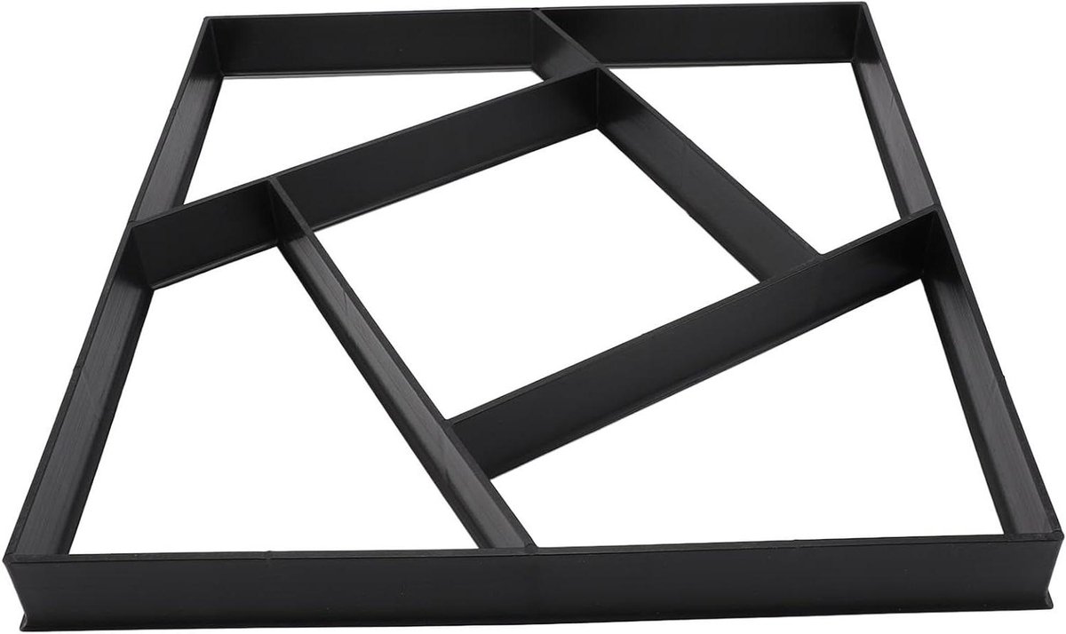 Betonpad Maker - Loopvorm Stapsteen Vorm - Tuinpad Aanleggen - Herbruikbaar ABS Materiaal - 40 x 40 x 4 cm
