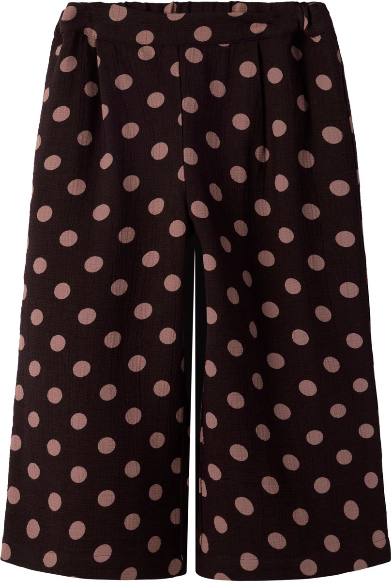 Name It meisjes wide leg broek paars Chocolate Plum 104