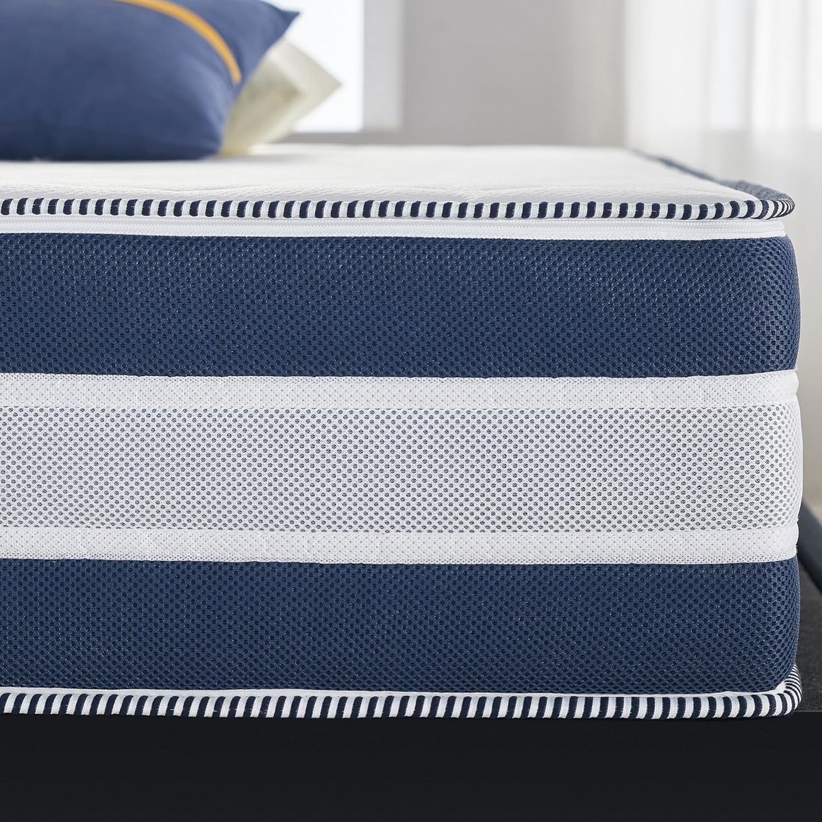 Relaxx Gel-matras, 120 x 200 cm met 3D-traagschuim, 25 cm hoog