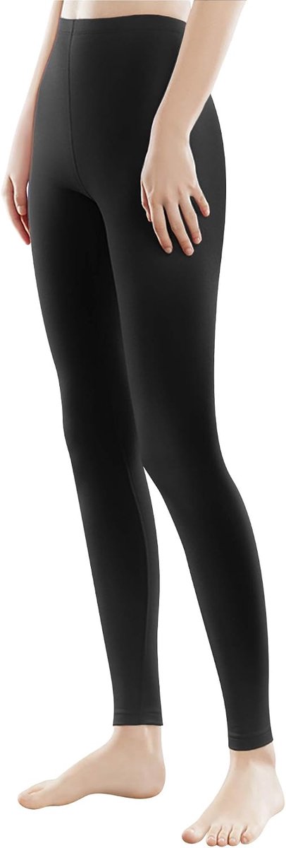 1/3er Lange dameslegging, kleurrijk, met hoge taille, slimfit