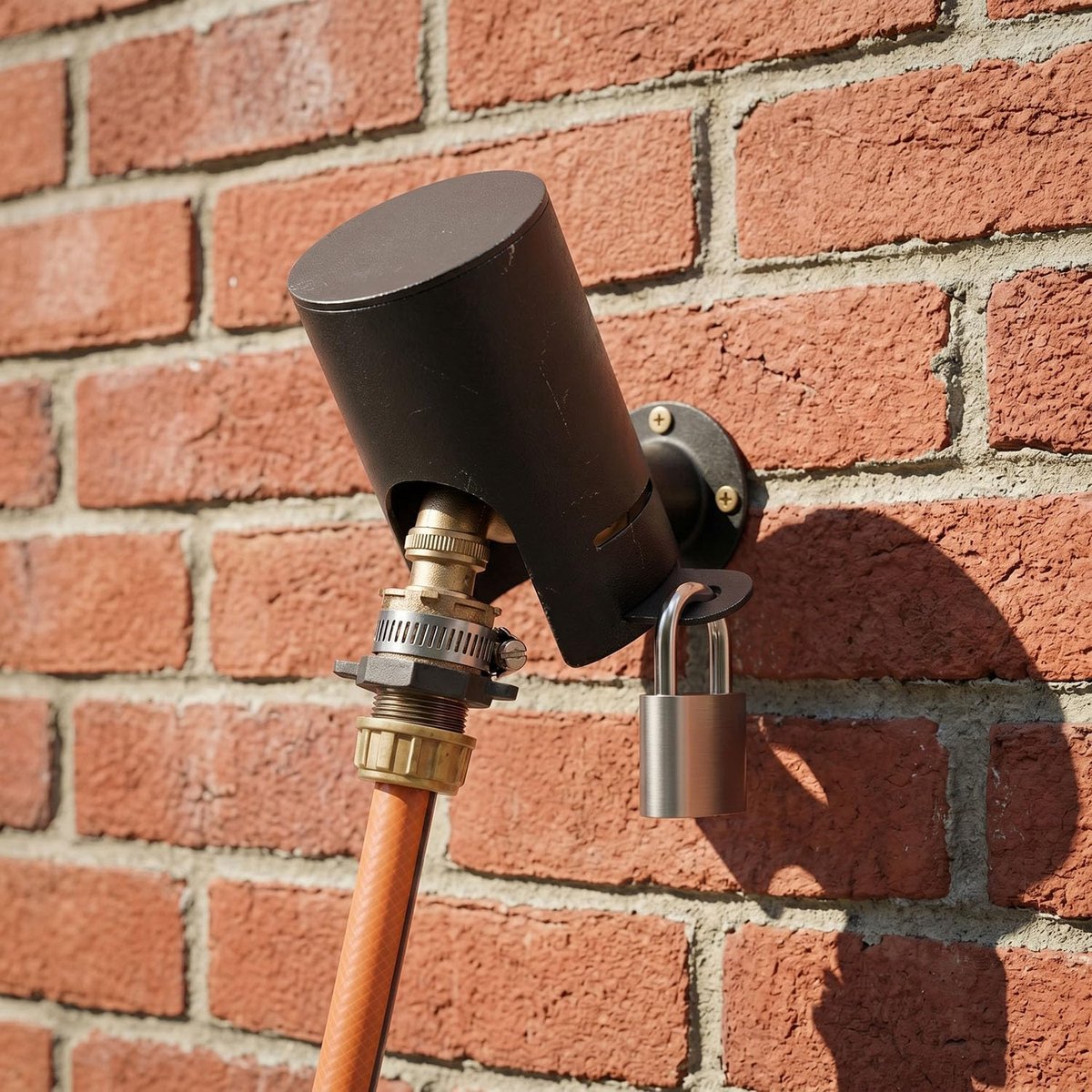 vergrendelingssysteem - Voorkom ongeautoriseerd gebruik en vandalisme, en is eenvoudig te installeren, tuinslang en behuizing slot en deksel-waterbesparing,