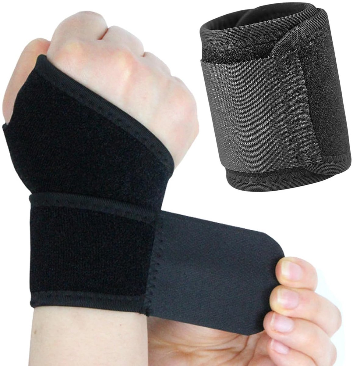 Polsbandage voor peesschedeontsteking, elastisch, rechts