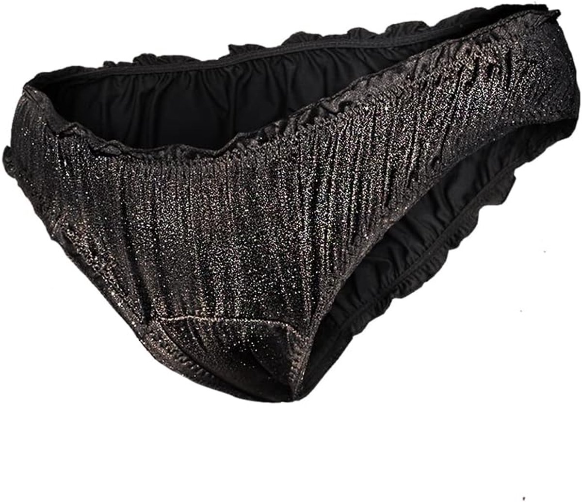 Glitter polyamide menstruatieslipje - gemiddelde uitloop - Öko-Tex