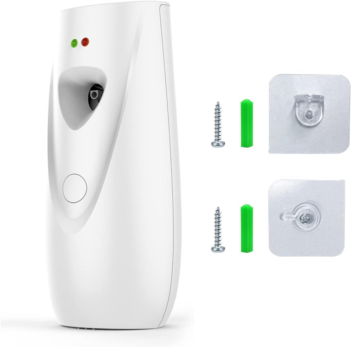 Automatische Luchtverfrisser voor Thuis en Kantoor, Verstelbare Spray Dispenser voor Geurverspreiding, Ideaal voor Toiletten en Hotels (300ml)