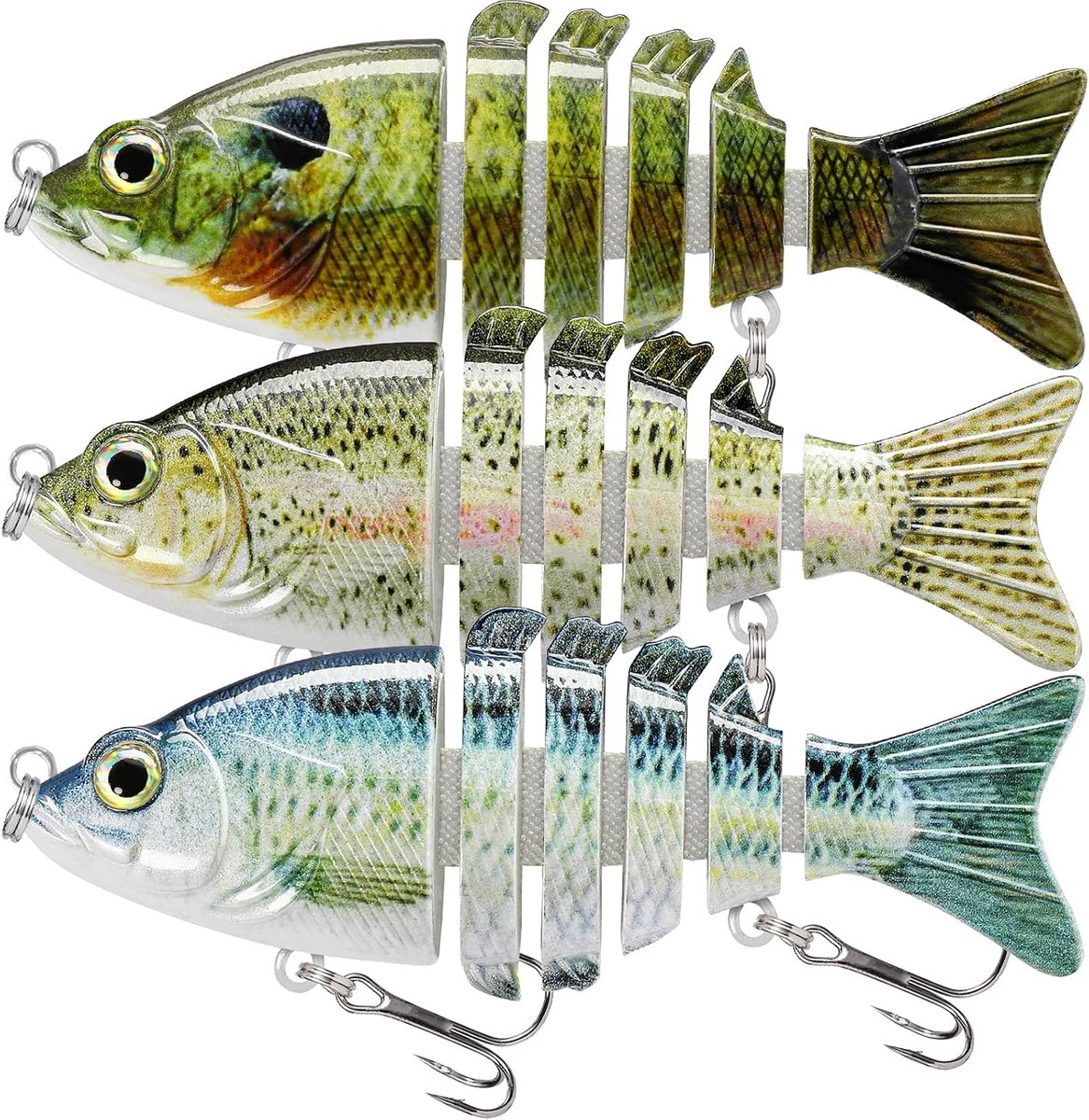 Visaas Voor Zoet- En Zoutwater, Levensecht Swimbait Voor Bas Forel