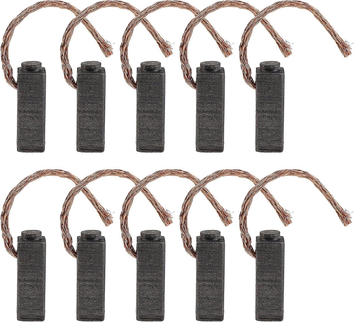 5 Paar Koolborstels 5x6x14mm Motor Universele Vervanging Onderdelen Elektrisch Gereedschap Voor Haakse Slijper Orbitale Sander
