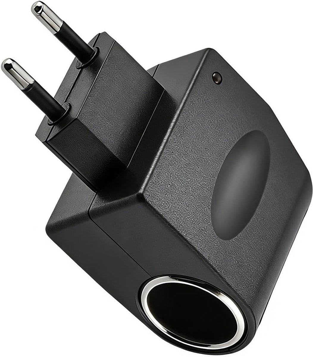 220 V naar 12 V 2 A 24 W sigarettenaansteker adapter met USB-adapter | AC naar DC converter met EU-stekker | spanningsomvormer, voeding, oplader, adapter