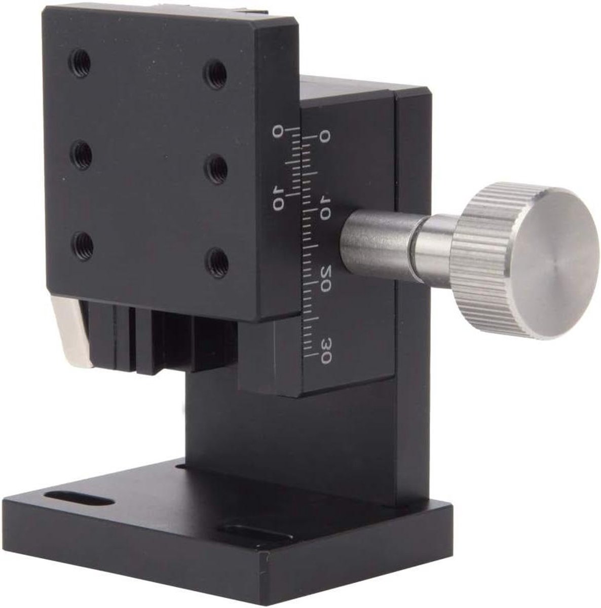 Handmatig Trimplatform - Verstelbare Heftafel - Nauwkeurig Positioneren - Aluminiumlegering Constructie - 40 x 40 mm - Zwart