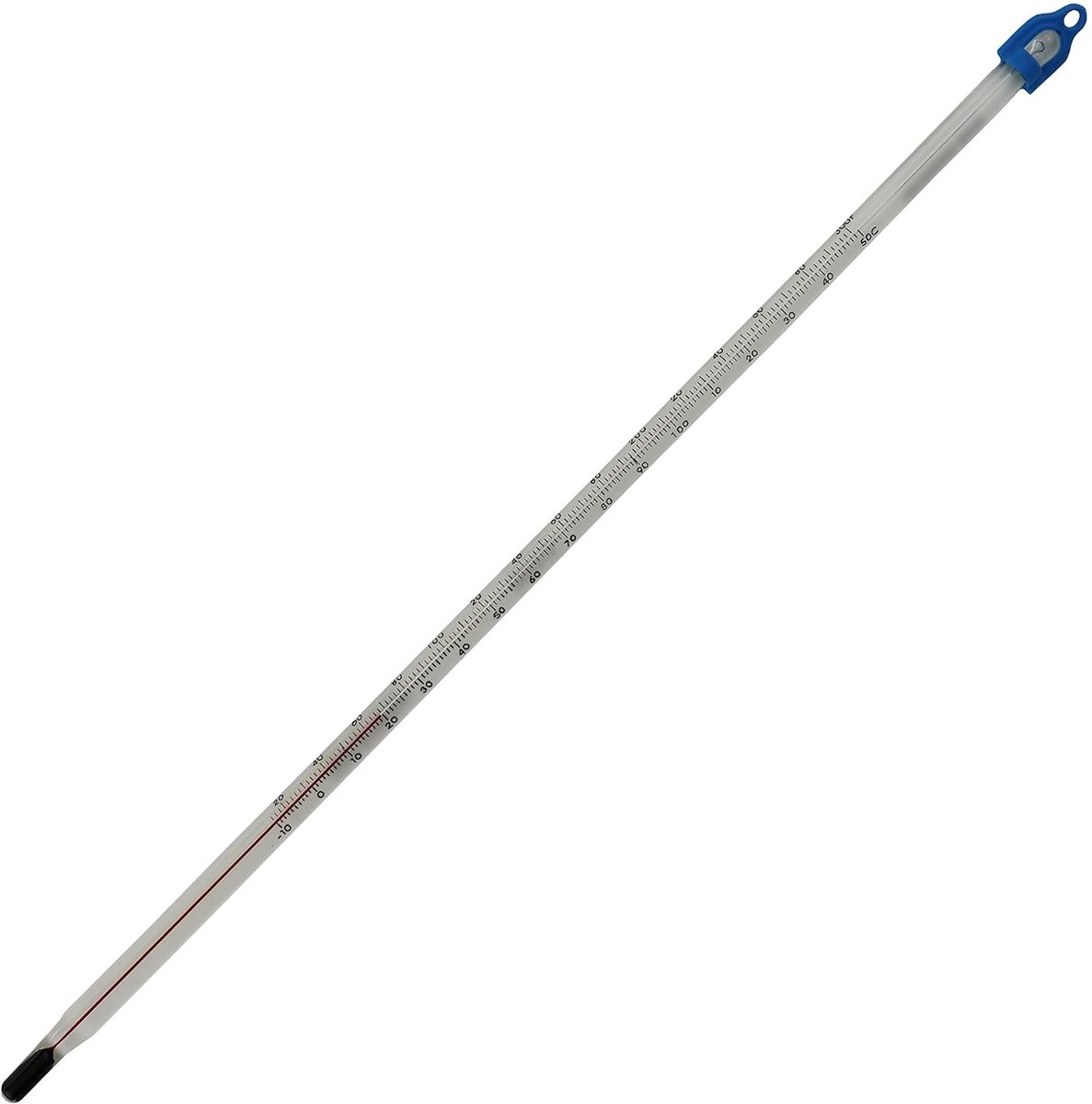 Glazen Laboratorium Thermometer - -10 tot +150°C - 300mm - Voor Water en Vloeistoffen
