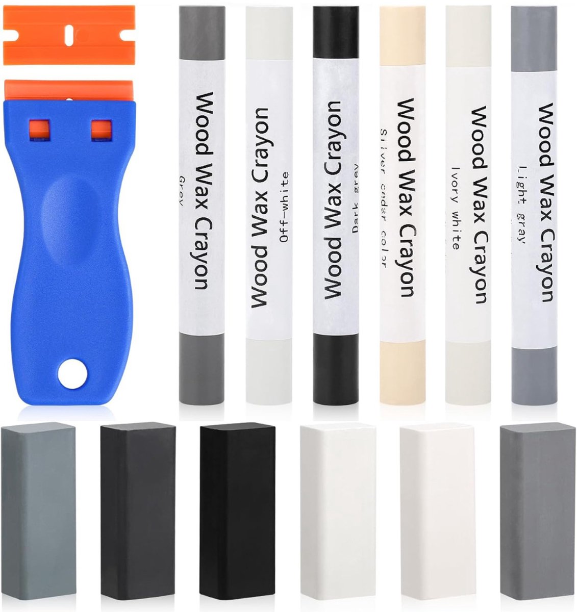 Zavio® Laminaat Reparatieset - Laminaatvuller - Vuller - Stiften Set