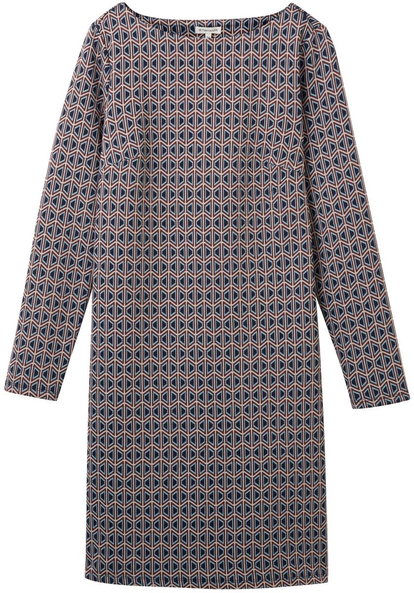 Tom Tailor - Jurk - Maat 36 - Vrouwen - 33953 geometric - Viscose