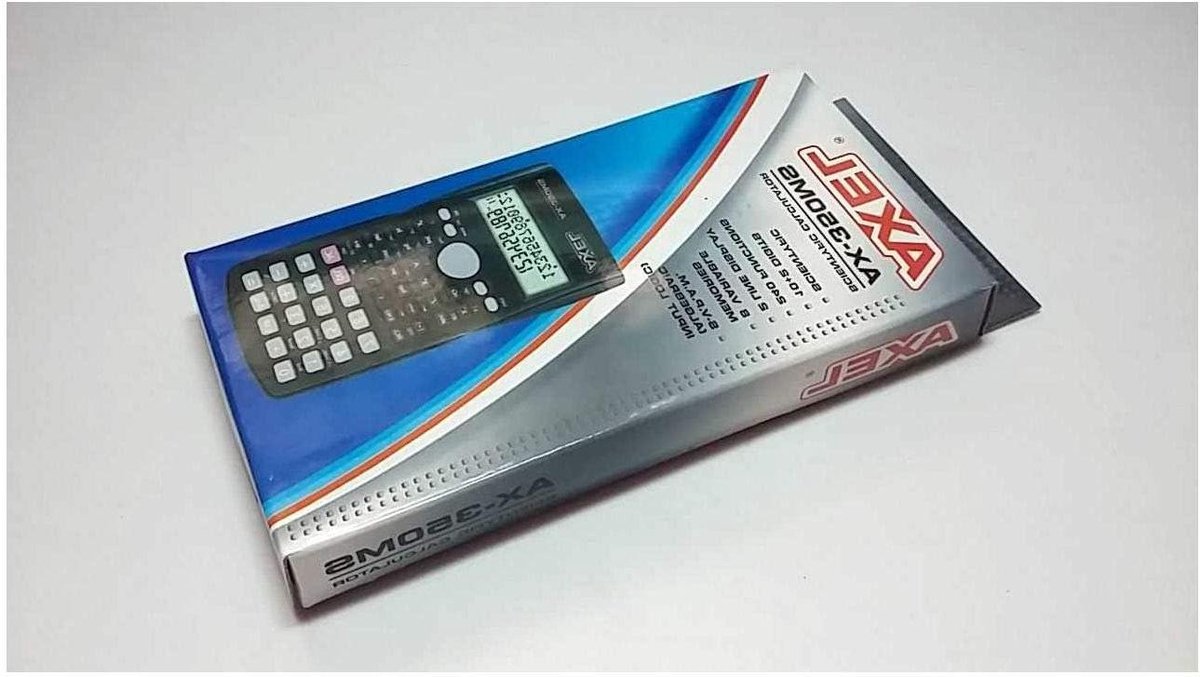 Rekenmachine - Zakencalculator - Wiskundige berekeningen - Compact en draagbaar - 16 cm - Zwart