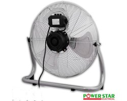 Staande Ventilator - Vloerventilator - Ruimte Koelen - Opvouwbaar Ontwerp - 40.5 cm - Zilver