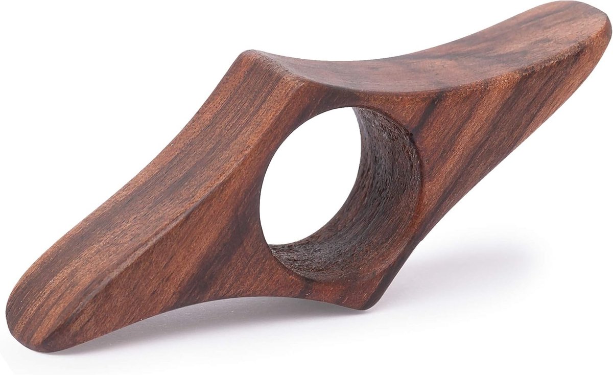 - Boekpaginahouder - Handgemaakte Notenhouten Duimlegger - Leesaccessoires Geschenken Voor Lezers, Boekenliefhebbers Geschenken, Boekenwurm Geschenken - Boekaccessoires (Middelgroot – 22 mm)