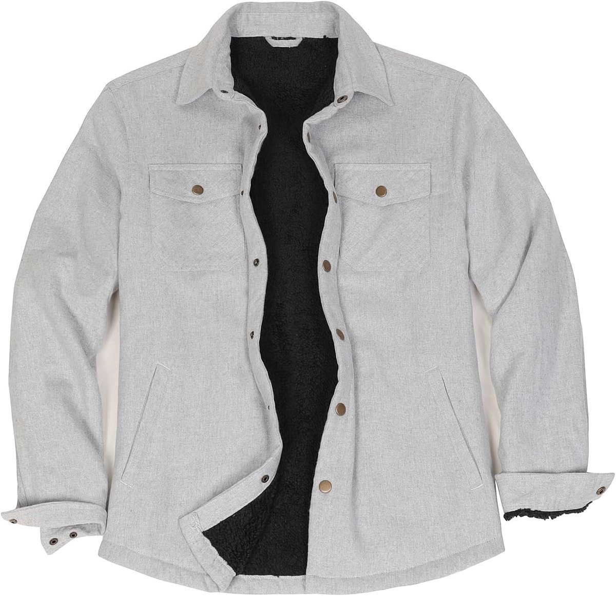 Mens Flannel Shacket Jacket heren flanellen jas heren