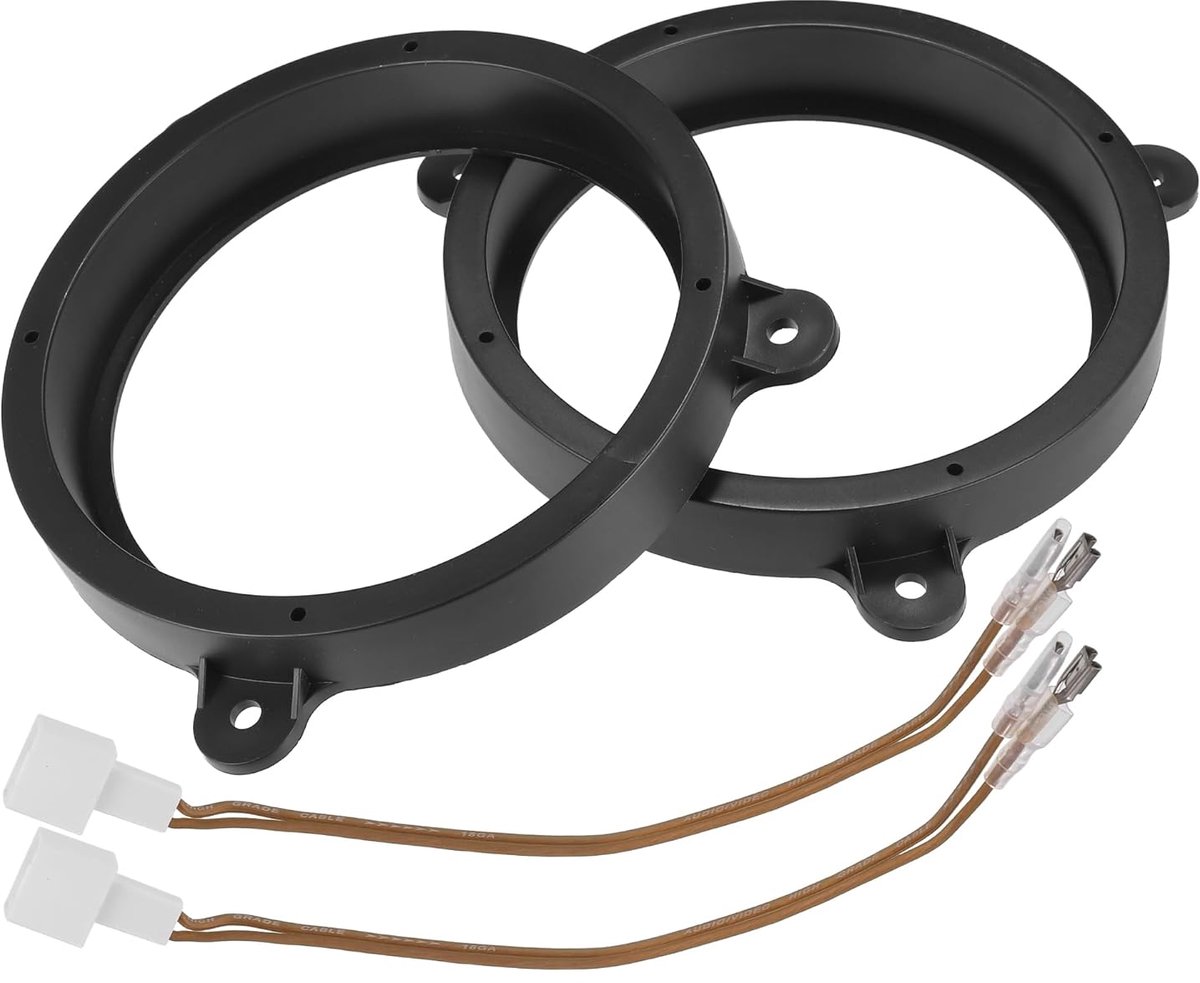 6,5 inch luidsprekeradapter afstandsring met kabelcombinatie voor