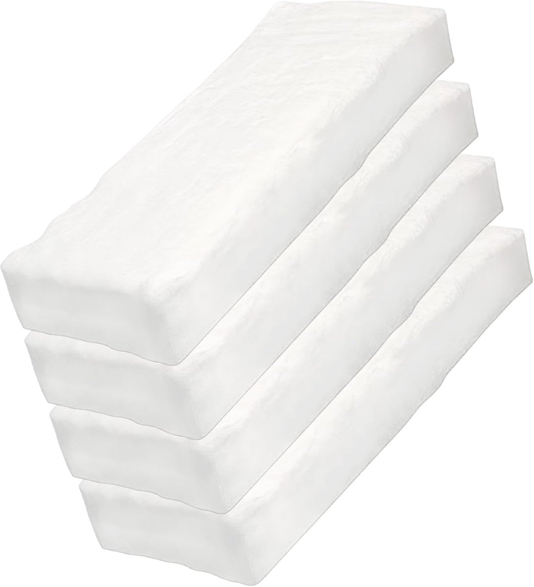 4 Stuks Keramische Wol voor Bio-Ethanolhaarden 30 x 10 x 2,5 cm - ShopVlot