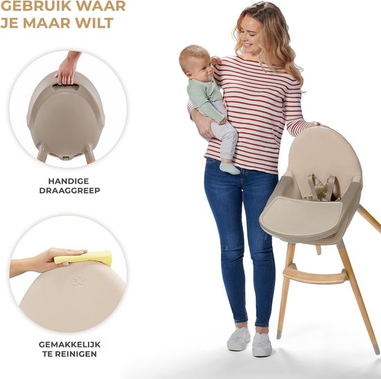 Kinder Eetstoel - Kinderstoel Baby - Baby Eetstoel van Merkloos — afbeelding 5
