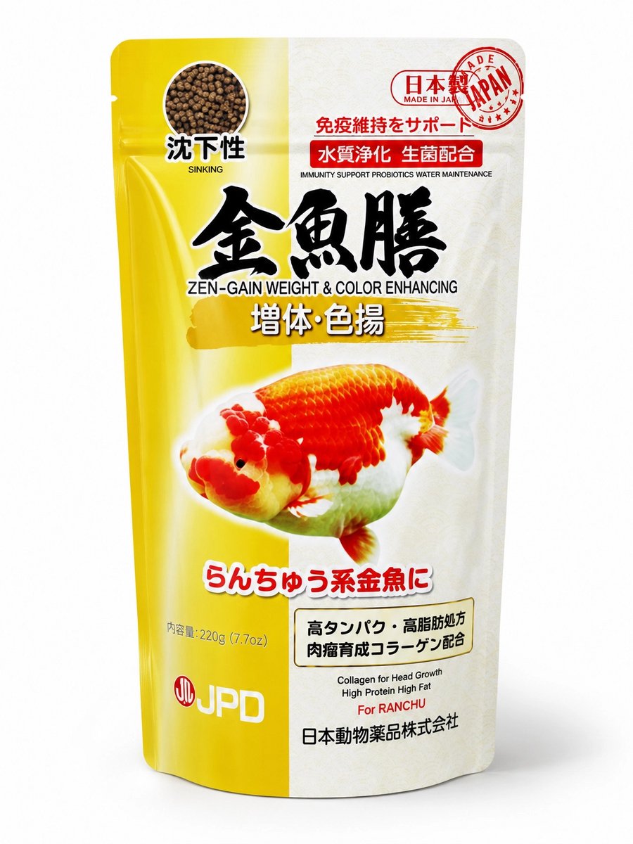 JPD Kingyo Zen Gaint Weight & Color Enhancing 220 gr. Zinkend