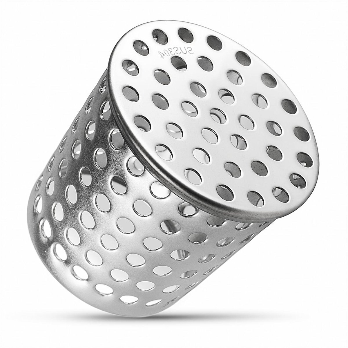 Dakgoot Bladbescherming - Regengoot Zeef - Voorkomt Verstoppingen - Roestvrij Staal 304 - 50-125 mm - Zilver