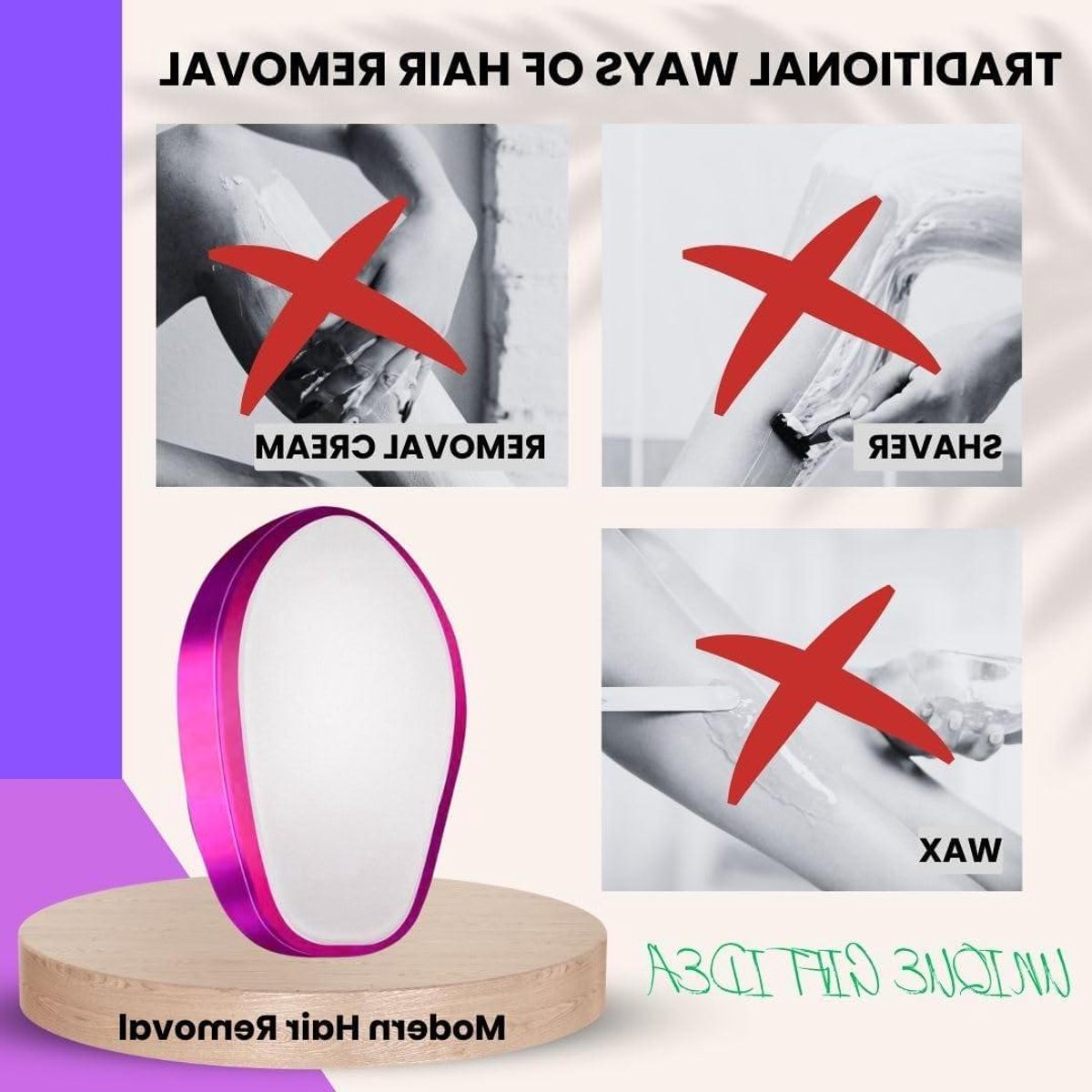 Kristallen Haar Gum - Ontharingssteen - Huid glad maken - Pijnloze haarverwijdering - 80 g - N.v.t.