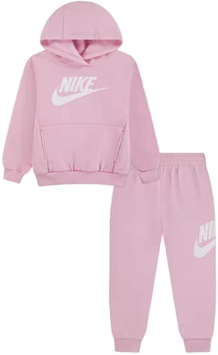 Nike Kids Club Fleece Set Met Lange Mouwen Roze 24 Months-3 Years Kinderen